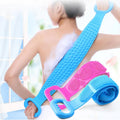 Gentle Silicone Body Scrubber Belt for a Spa-Like Clean