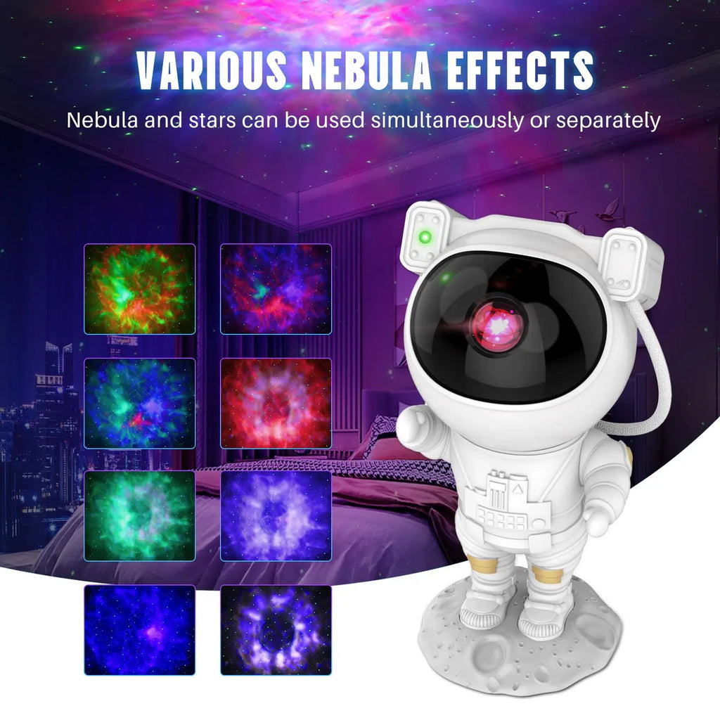 360° Astronaut Star Projector Night Light for Kids Bedroom