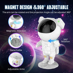 360° Astronaut Star Projector Night Light for Kids Bedroom