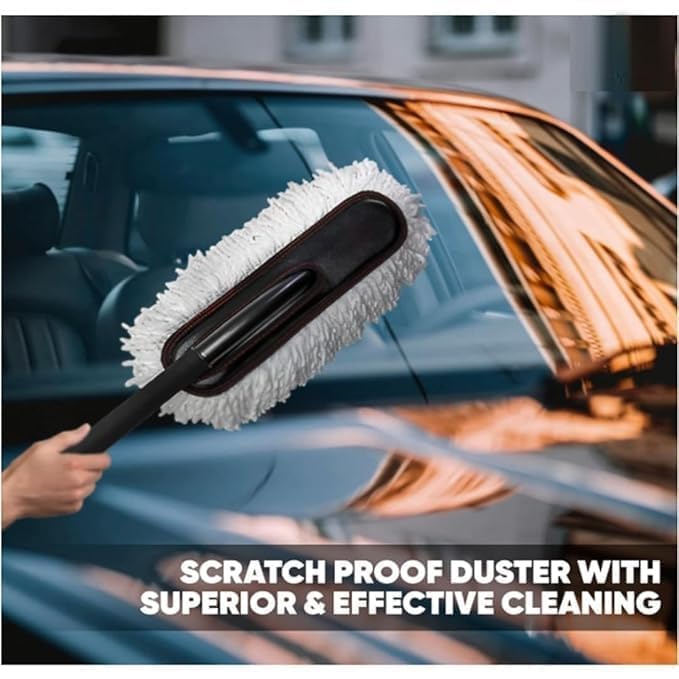 Car Duster | Scratch-Free Cleaning | Easy Grip Handle | Premium Car Cleaning Tool
