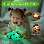 Cute Sleeping Panda Silicone Night Lamp for Baby Room