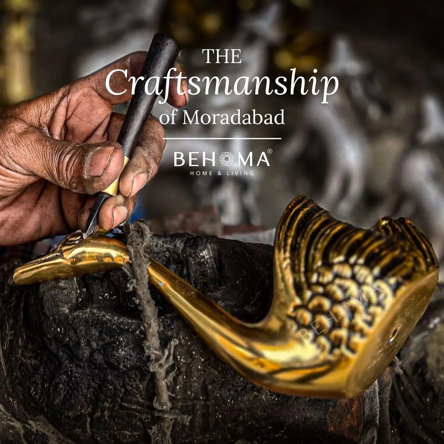 Good Luck Golden Swan Pair Home Decor Showpiece